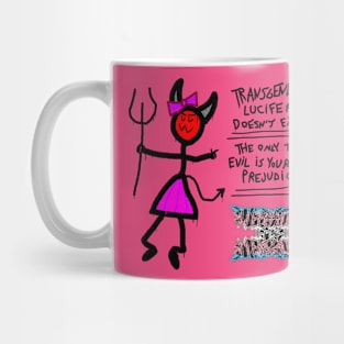 Transgender Lucifer Doesn't Exist Mug